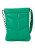 Mulberry Softie Phone Holder, &pound;150, Accessories, Green, Leather/Patent Leather, Back view
